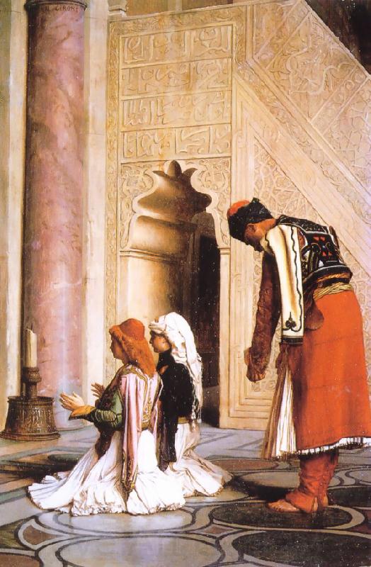 Jean Leon Gerome Young Greeks at the Mosque France oil painting art